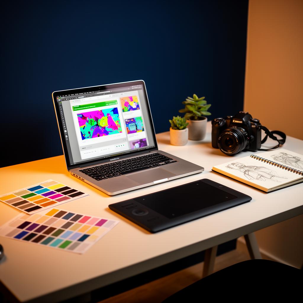A senior professional working on a premium refurbished laptop